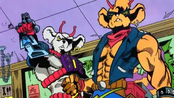 Backdrop for the TV series "Biker Mice from Mars" #1444855