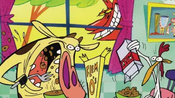Backdrop к сериалу "Cow and Chicken" #1308986