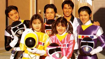 Backdrop for the TV series "Denji Sentai Megaranger" #1402230