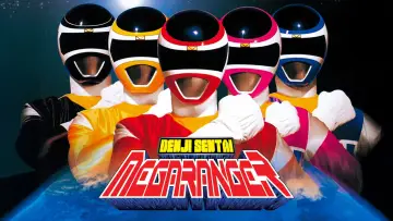 Backdrop for the TV series "Denji Sentai Megaranger" #1402233