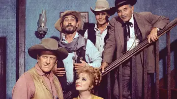 Backdrop for the TV series "Gunsmoke" #1337426