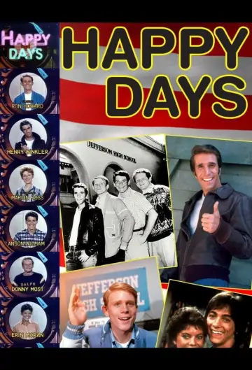 Poster for the TV series "Happy Days" #1314980