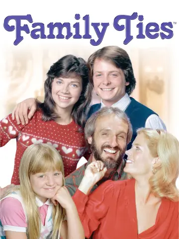 Poster for the TV series "Family Ties" #1333482