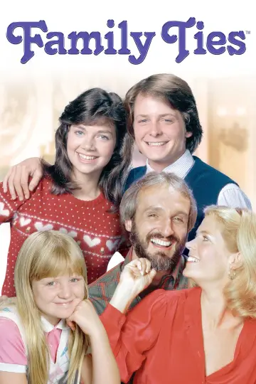 Poster for the TV series "Family Ties" #1333483