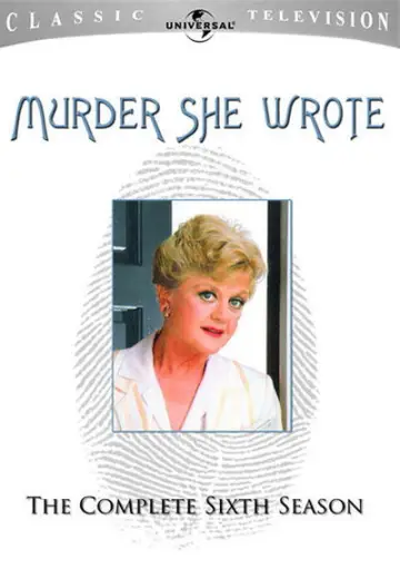Poster for the TV series "Murder, She Wrote" #1520093