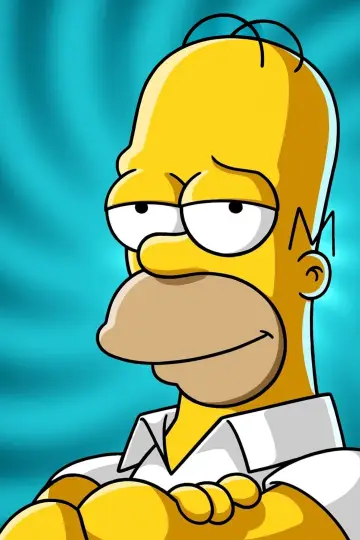Poster for the TV series "The Simpsons" #1237759
