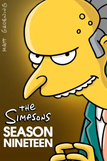 Poster for the TV series "The Simpsons" #1237917