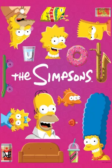 Poster for the TV series "The Simpsons" #1238190