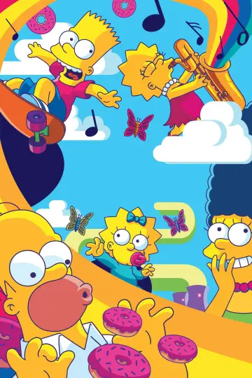Poster for the TV series "The Simpsons" #1238213