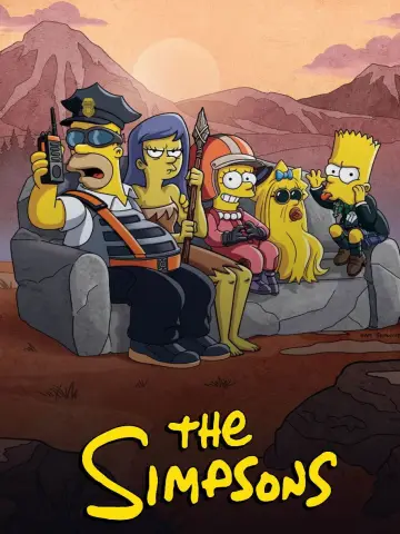 Poster for the TV series "The Simpsons" #1238215