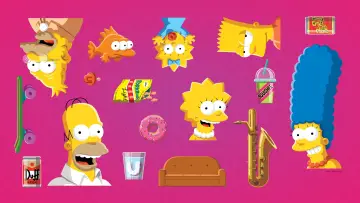 Backdrop for the TV series "The Simpsons" #1535472