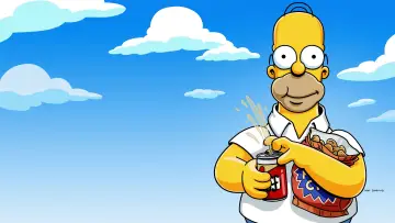 Backdrop for the TV series "The Simpsons" #1535486