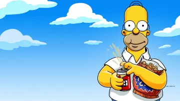 Backdrop for the TV series "The Simpsons" #1535487