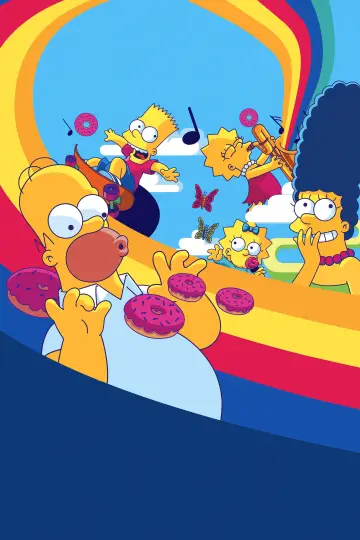 Poster for the TV series "The Simpsons" #1535614