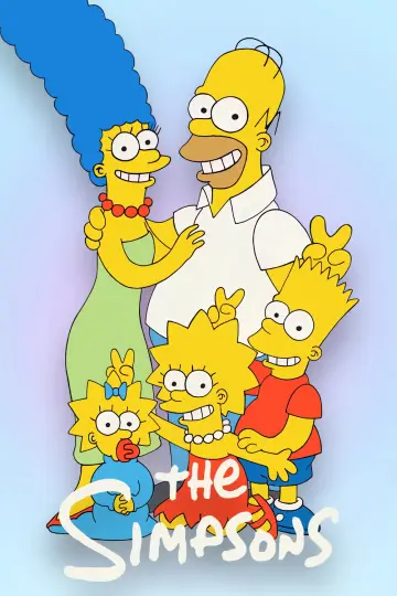 Poster for the TV series "The Simpsons" #1535629