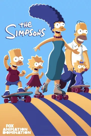 Poster for the TV series "The Simpsons" #1535639