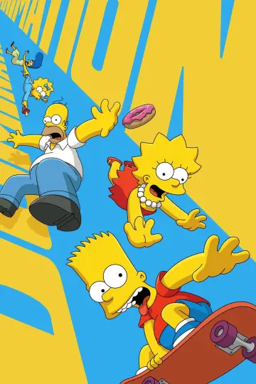 Poster for the TV series "The Simpsons" #1535651