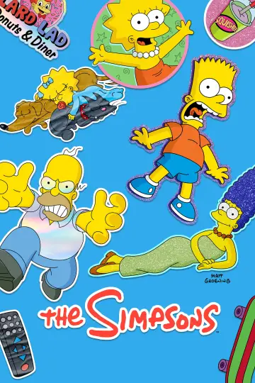 Poster for the TV series "The Simpsons" #1535652