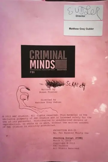Poster for the TV series "Criminal Minds" #1234259