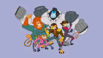 Backdrop for the TV series "Captain Simian & the Space Monkeys" #1664221