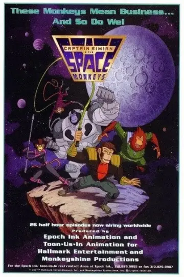 Poster for the TV series "Captain Simian & the Space Monkeys" #1664223
