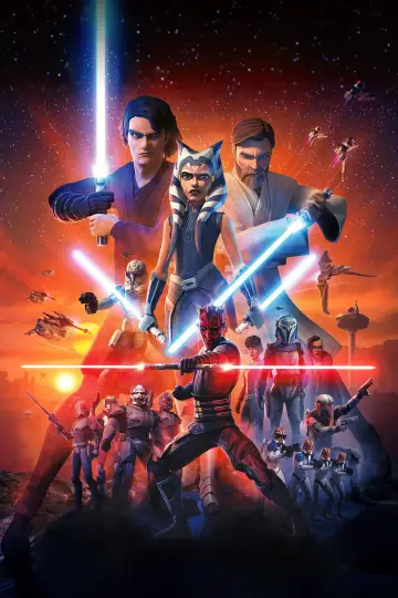 Poster for the TV series "Star Wars: The Clone Wars" #1275086