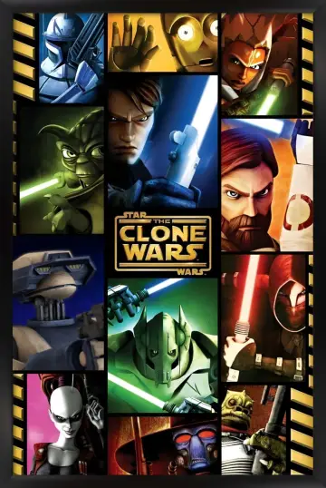 Poster for the TV series "Star Wars: The Clone Wars" #1275089