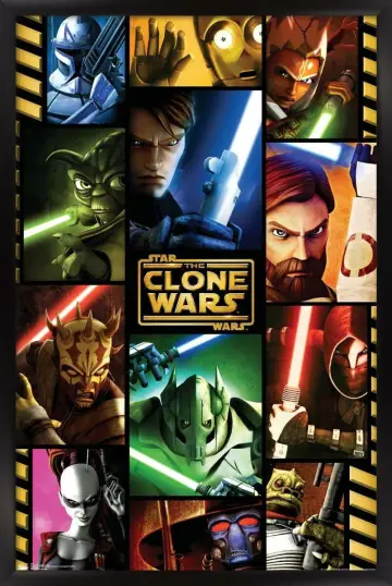 Poster for the TV series "Star Wars: The Clone Wars" #1275111