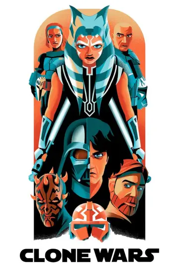 Poster for the TV series "Star Wars: The Clone Wars" #1275177