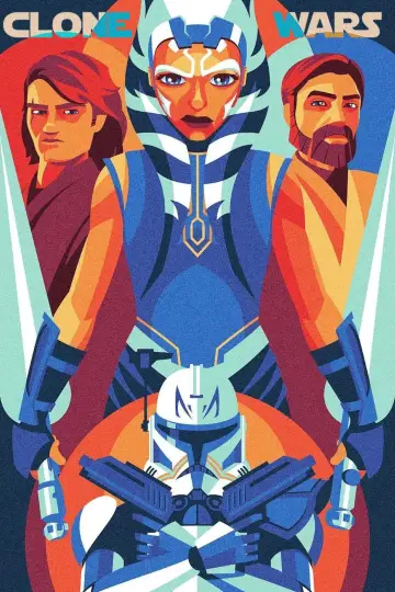Poster for the TV series "Star Wars: The Clone Wars" #1275178