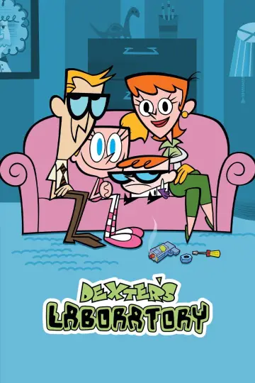 Poster for the TV series "Dexter