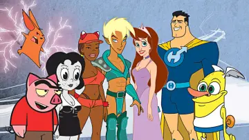Backdrop for the TV series "Drawn Together" #1375252
