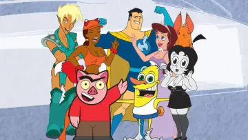 Backdrop for the TV series "Drawn Together" #1375253