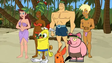 Backdrop for the TV series "Drawn Together" #1375257