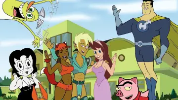 Backdrop for the TV series "Drawn Together" #1375258