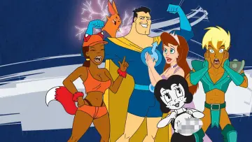 Backdrop for the TV series "Drawn Together" #1375260