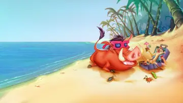 Backdrop for the TV series "Timon and Pumbaa" #1315919
