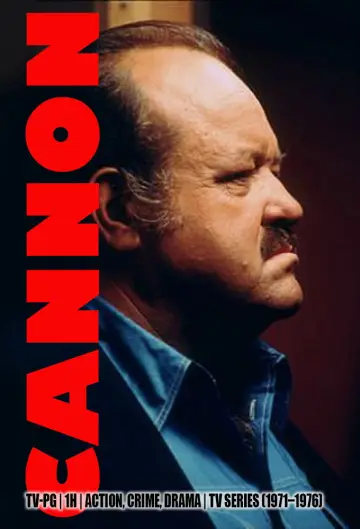 Poster for the TV series "Cannon" #1344523