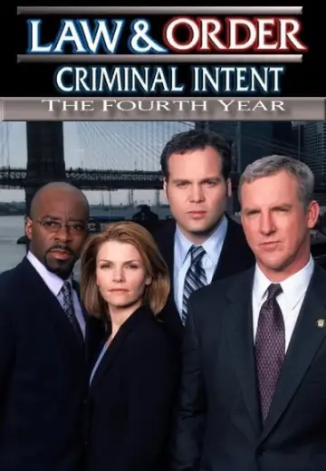 Poster for the TV series "Law & Order: Criminal Intent" #1262374