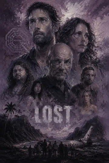 Poster for the TV series "Lost" #1245939