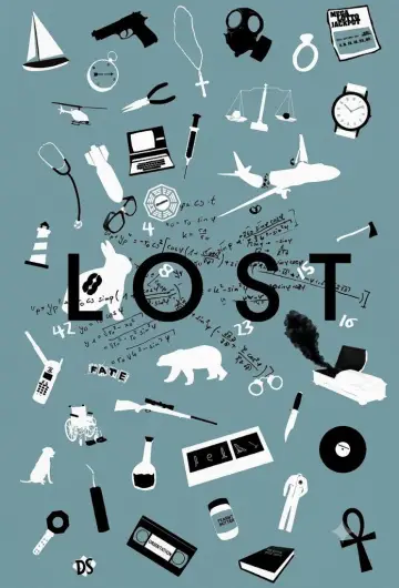 Poster for the TV series "Lost" #1245966