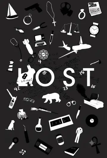 Poster for the TV series "Lost" #1245967