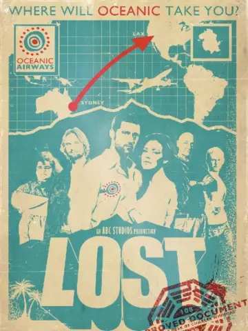 Poster for the TV series "Lost" #1245995