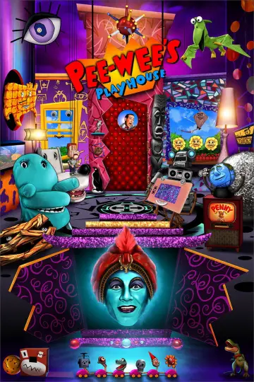 Poster for the TV series "Pee-wee