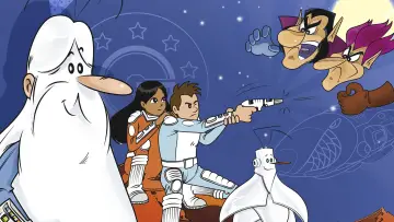 Backdrop for the TV series "Once Upon a Time… Space" #1438580