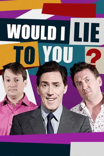 Poster for the TV series "Would I Lie to You?" #1354161