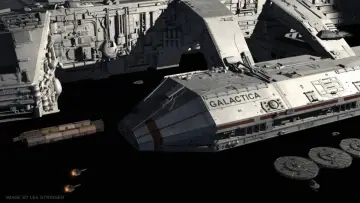 Backdrop for the TV series "Battlestar Galactica" #1416812