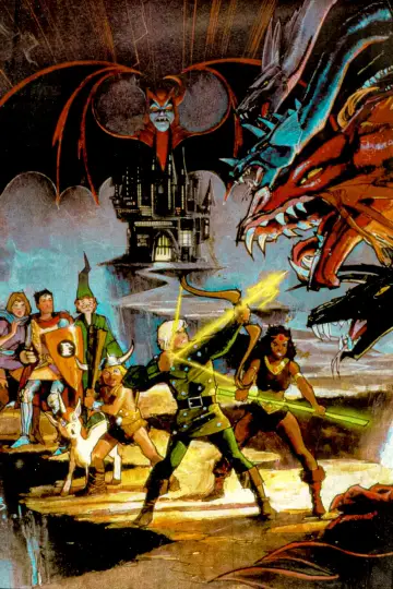 Poster for the TV series "Dungeons & Dragons" #1458843