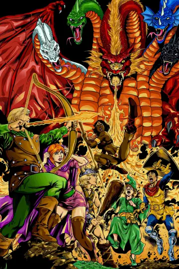 Poster for the TV series "Dungeons & Dragons" #1458845