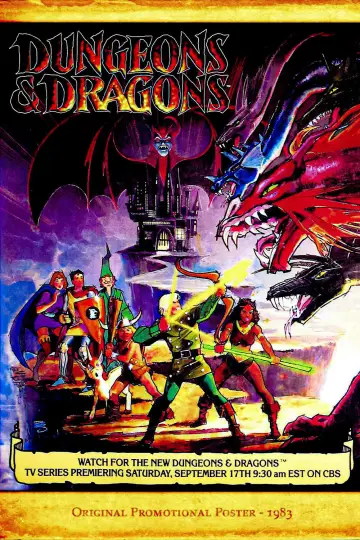 Poster for the TV series "Dungeons & Dragons" #1458848